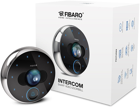 Fibaro Ασύρματο Κουδούνι Πόρτας Wi-Fi Μαύρο - Image 2