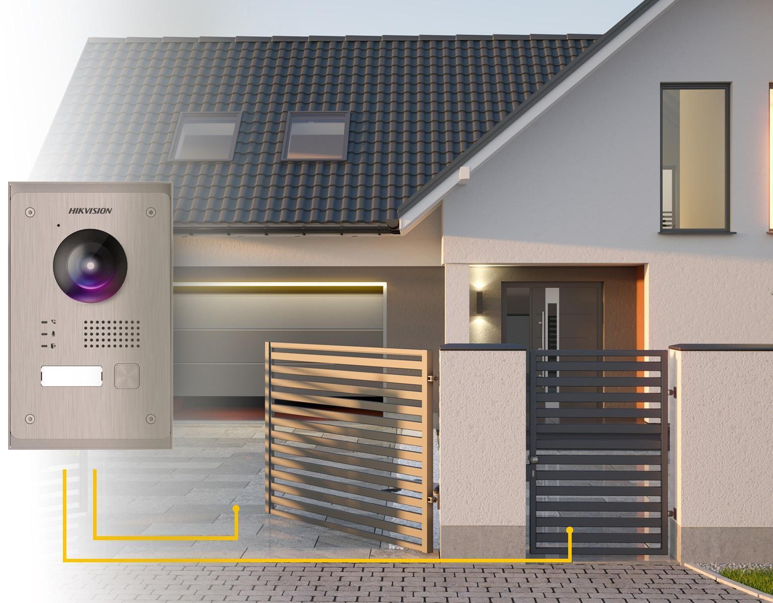 Hikvision Σετ Θυροτηλεόρασης Μαύρο - Image 8