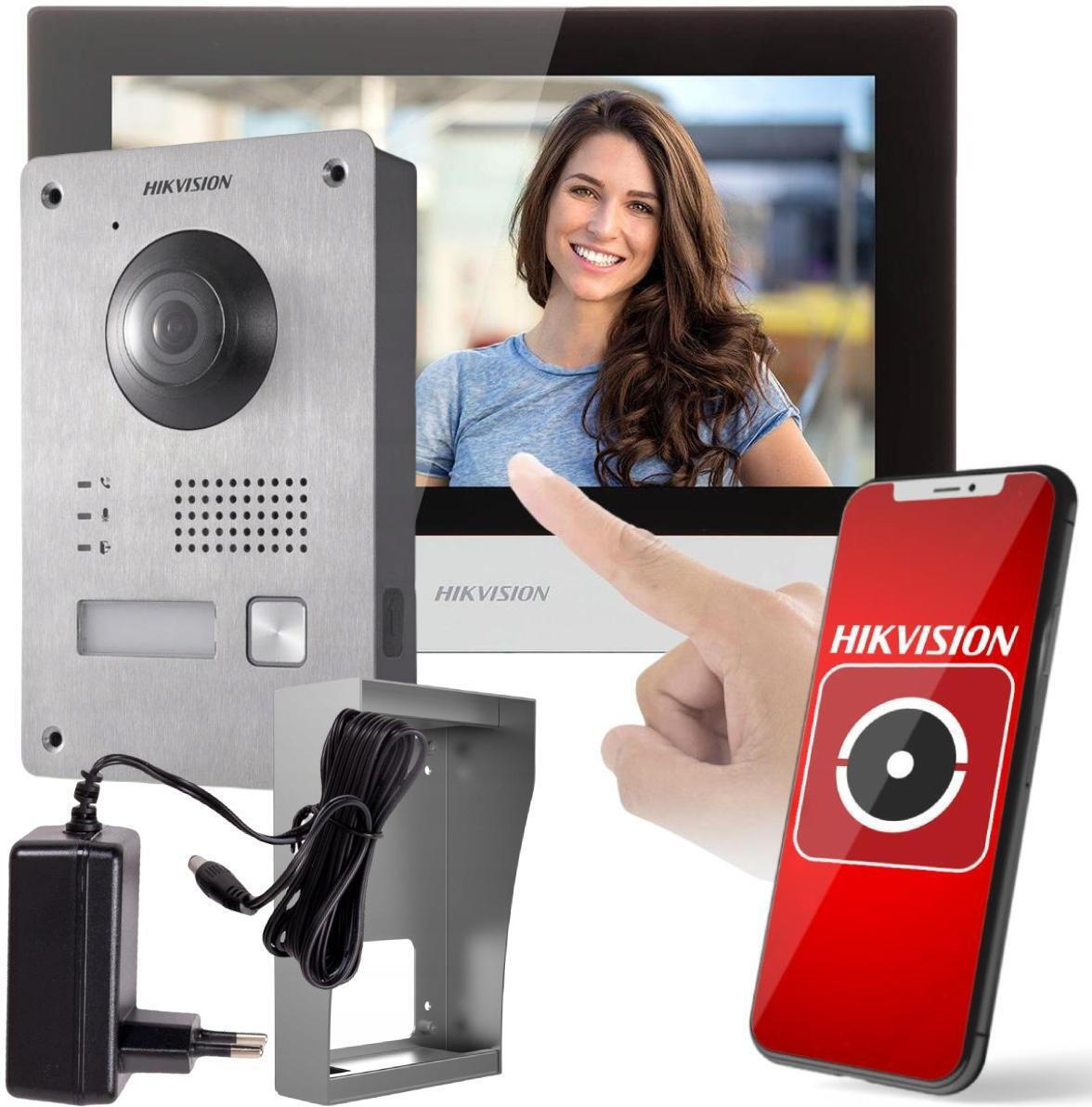 Hikvision Σετ Θυροτηλεόρασης Μαύρο - Image 3