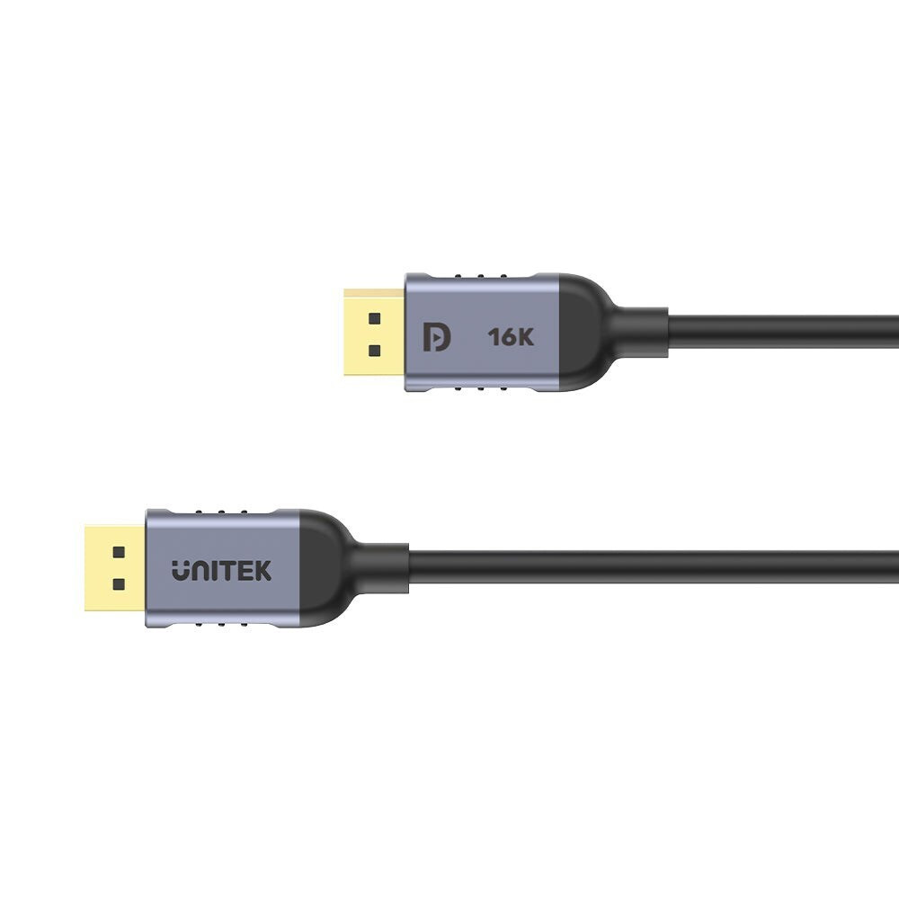 Unitek Cable DisplayPort male - DisplayPort male 2m Μαύρο (C1628GY01-2M) - Image 3