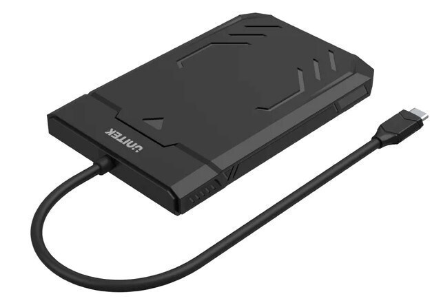 Unitek Diskguard Raiden Θήκη για Σκληρό Δίσκο 2.5" SATA III με σύνδεση Type-C - Image 2