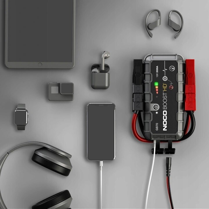 Noco Boost Gb70 Hd Ultrasafe Φορητός Εκκινητής Μπαταρίας 2000A 12V - Image 2