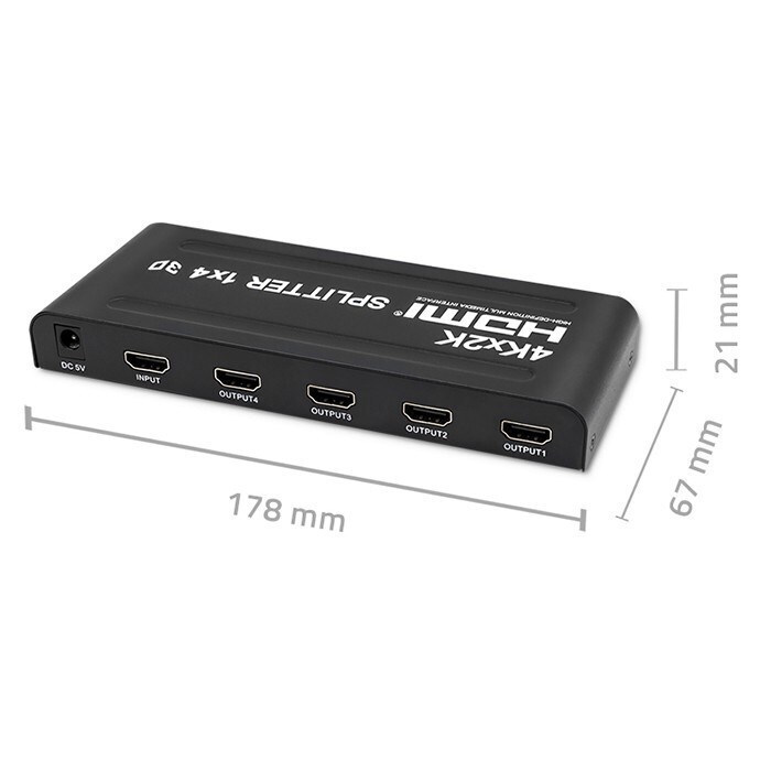 Qoltec Splitter 51798 5901878517988 - Image 3