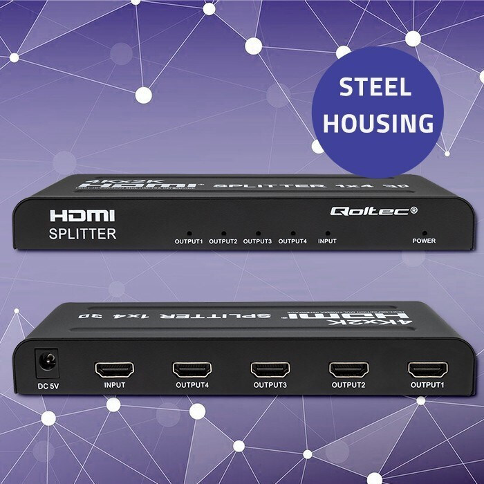 Qoltec Splitter 51798 5901878517988 - Image 8