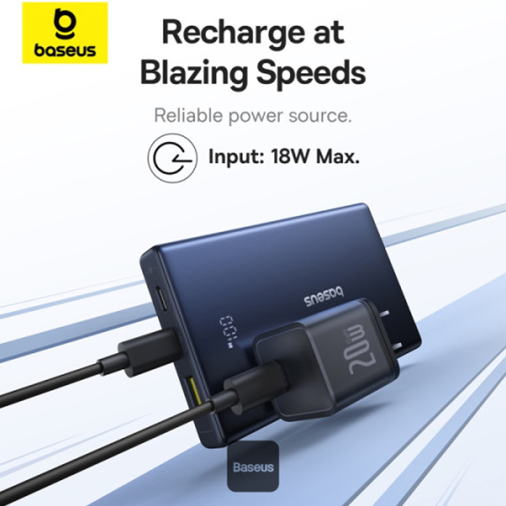 Baseus PicoGo 10000mAh 20W Μαύρο - Image 3