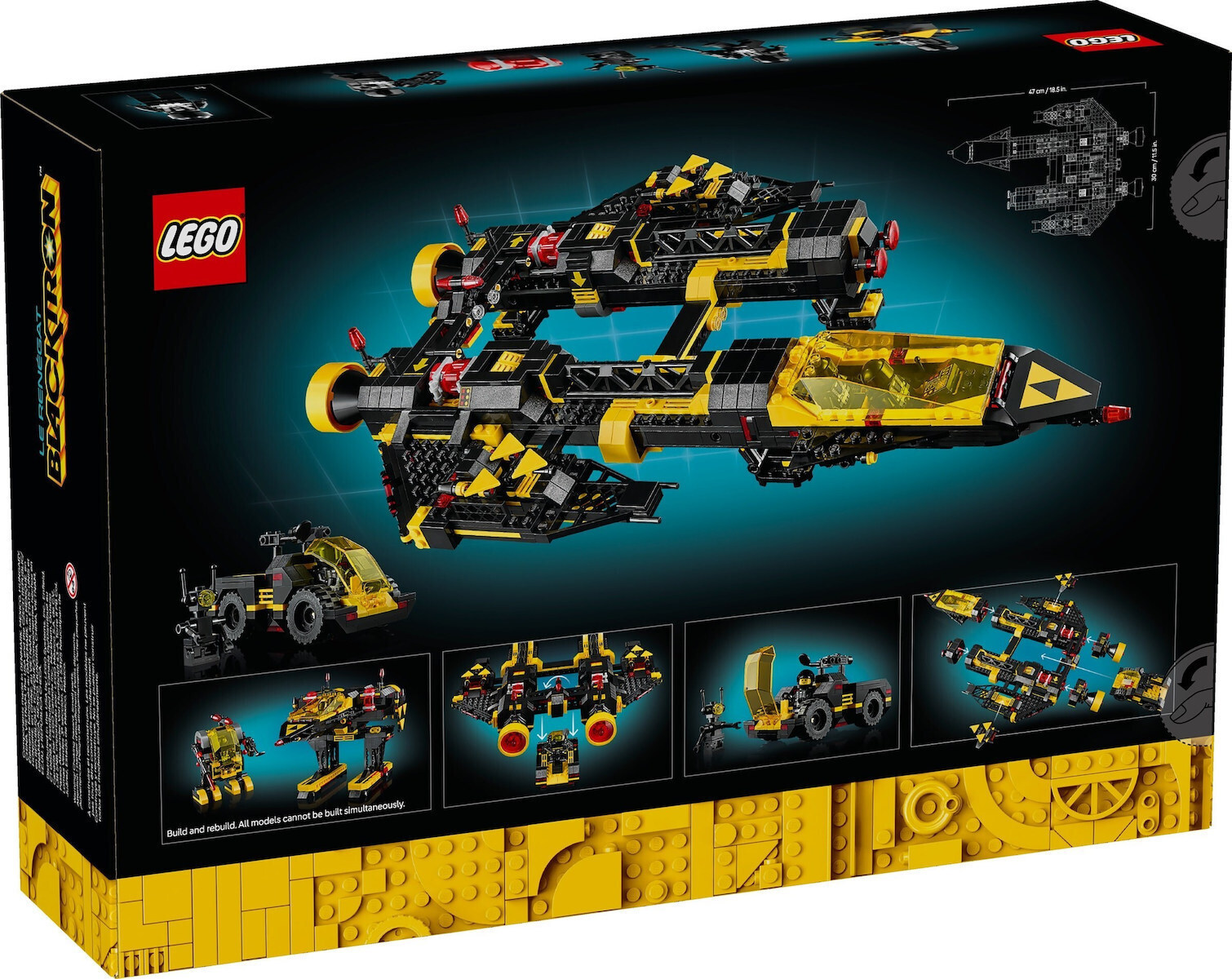 Lego Icons Blacktron Renegade για 18+ Ετών 1.151τμχ - Image 3