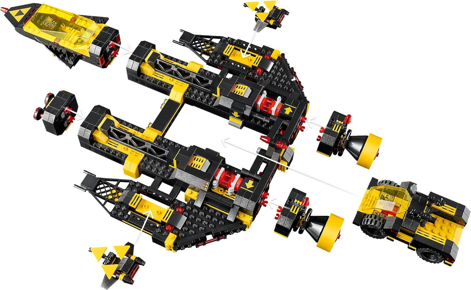 Lego Icons Blacktron Renegade για 18+ Ετών 1.151τμχ - Image 7
