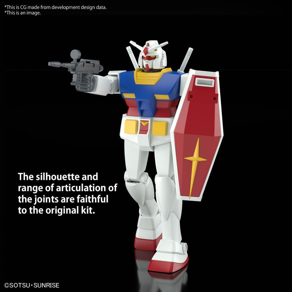 Gundam Best Mecha Collec 1/144 Rx-78-2 Gundam Revival Model Kit - Image 2