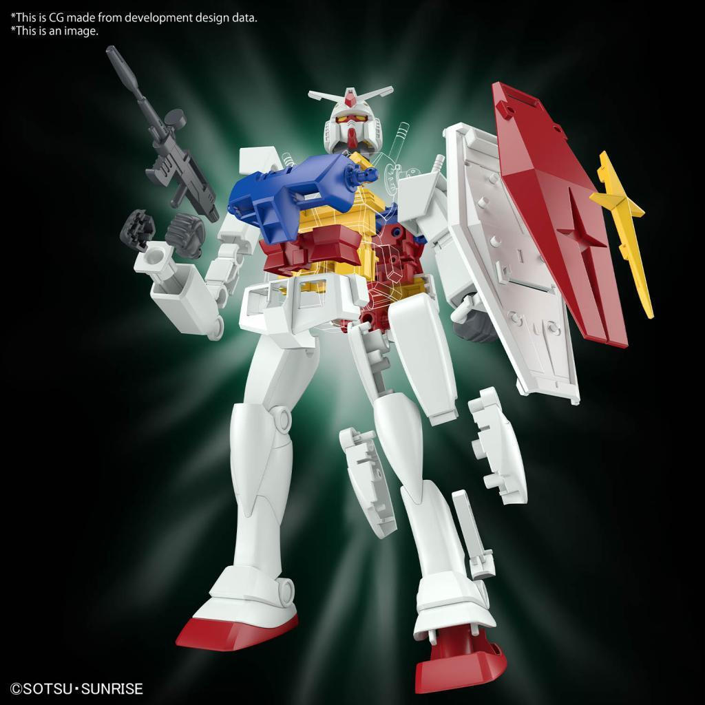 Gundam Best Mecha Collec 1/144 Rx-78-2 Gundam Revival Model Kit - Image 4