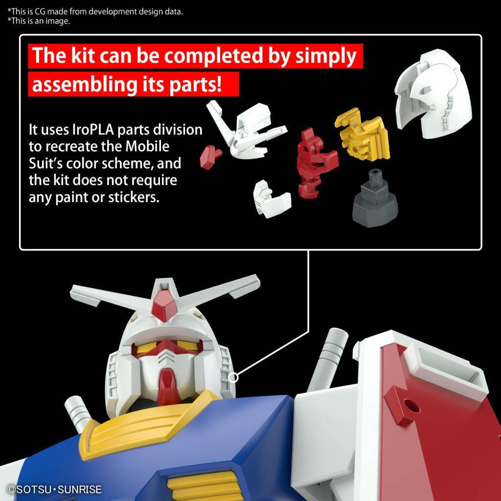 Gundam Best Mecha Collec 1/144 Rx-78-2 Gundam Revival Model Kit - Image 5