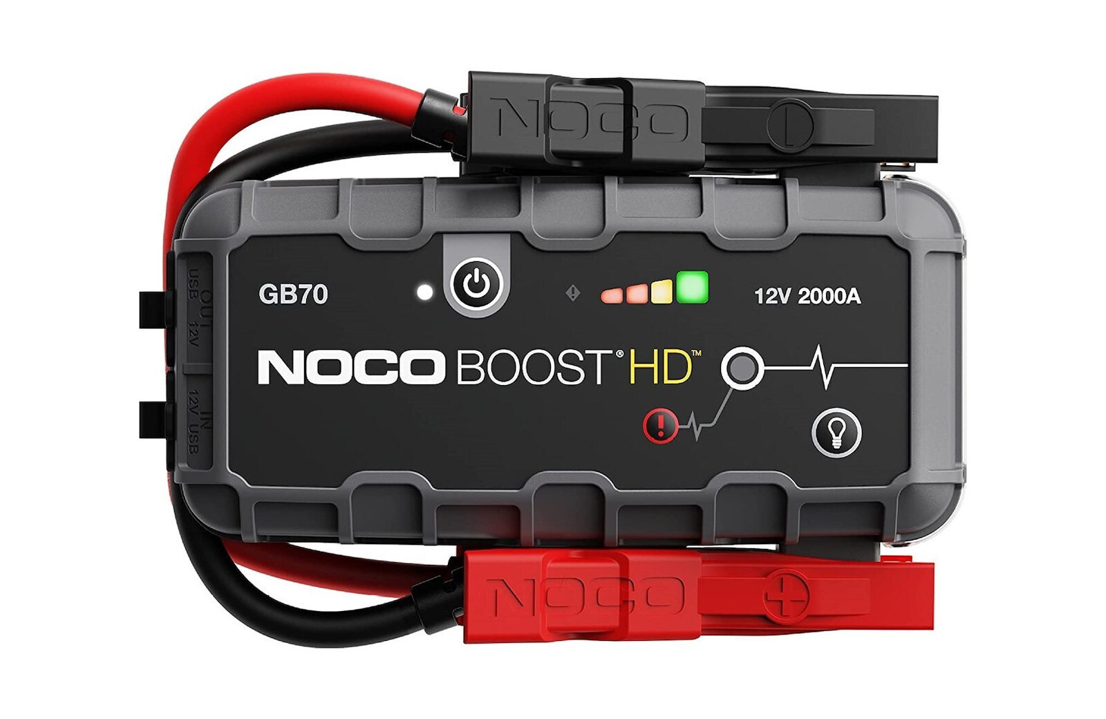 Noco Boost Gb70 Hd Ultrasafe Φορητός Εκκινητής Μπαταρίας 2000A 12V