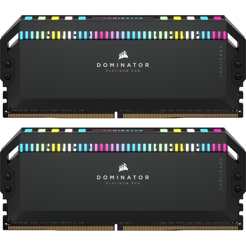 Corsair Dominator Platinum RGB 32GB DDR5 με 2 Modules 2x16GB - Image 2
