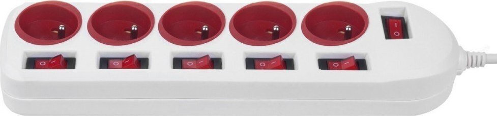 Maclean Energy Πολύπριζο Ασφαλείας 5 Θέσεων με USB-A, Διακόπτη και Καλώδιο 1.5m - Image 3