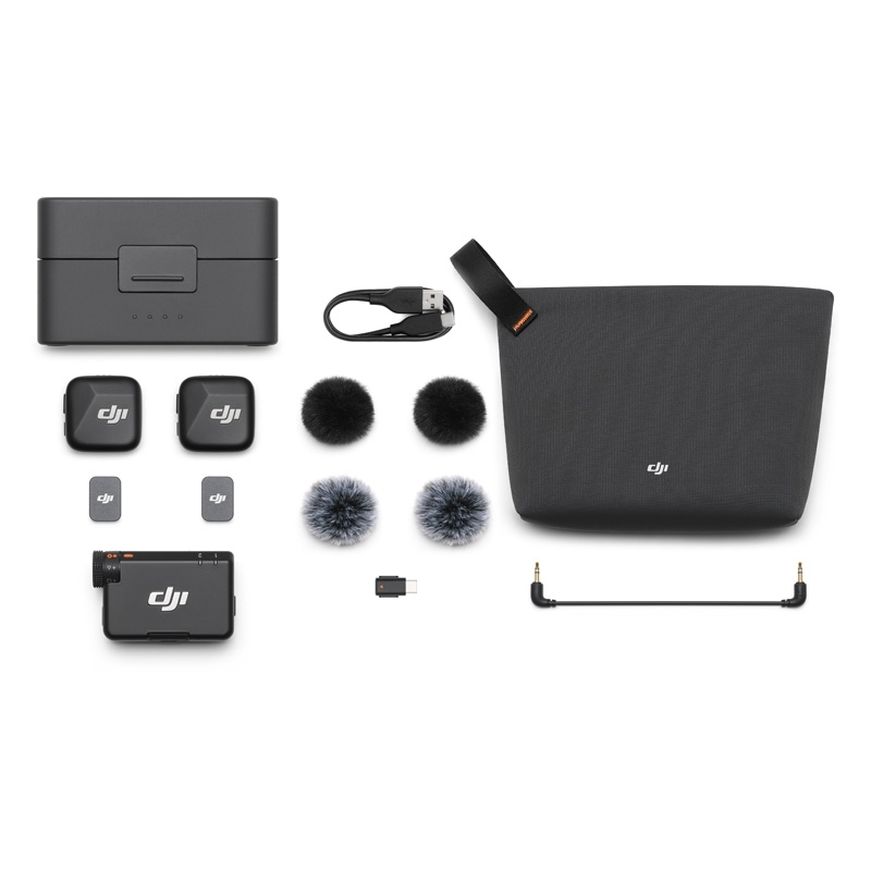 DJI Mic Mini (2 TX + 1 RX + Charging Case) για Action Cameras DJI - Image 3