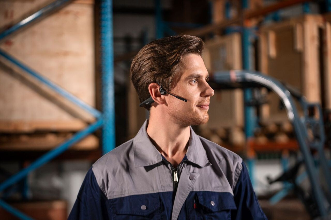 Shokz OpenComm2 Ασύρματα Bone Conduction Multimedia Ακουστικά με μικρόφωνο και σύνδεση Bluetooth - Image 3