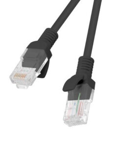 Alternative view of Lanberg U/UTP Cat.6 Καλώδιο Δικτύου Ethernet 3m Μαύρο 1τμχ (PCU6-20CC-0300-BK)