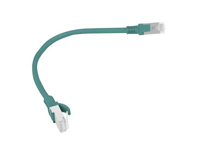 Lanberg U/UTP Cat.6 Καλώδιο Δικτύου Ethernet 0.25m Πράσινο 1τμχ (PCU6-20CC-0025-G) - Image 2