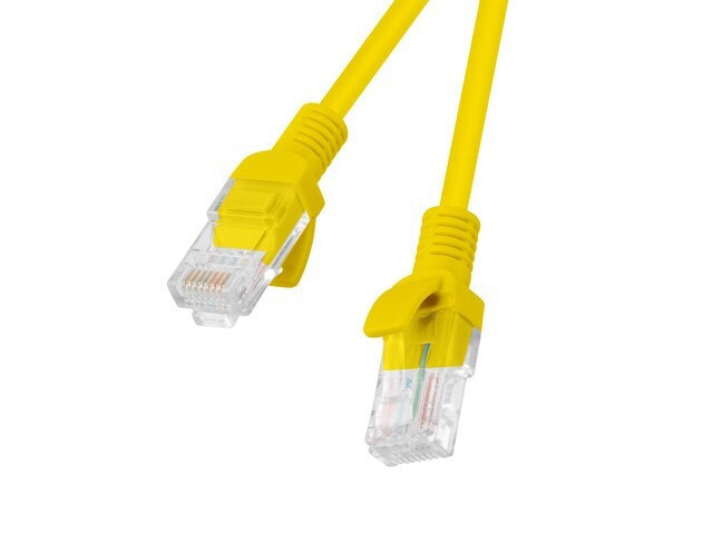 Lanberg U/UTP Cat.5e Καλώδιο Δικτύου Ethernet 3m Κίτρινο 10τμχ PCU5-20CC-0300-Y - Image 2