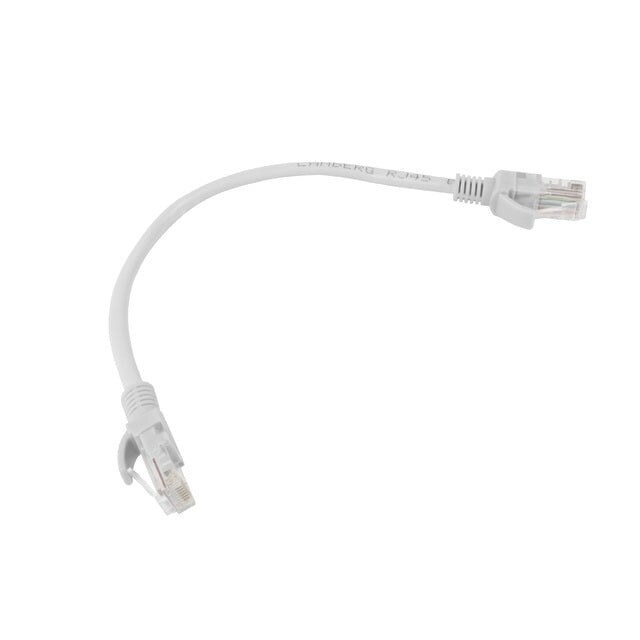 Lanberg U/UTP Cat.6 Καλώδιο Δικτύου Ethernet 0.25m Γκρι 10τμχ PCU6-20CC-0025-S - Image 2