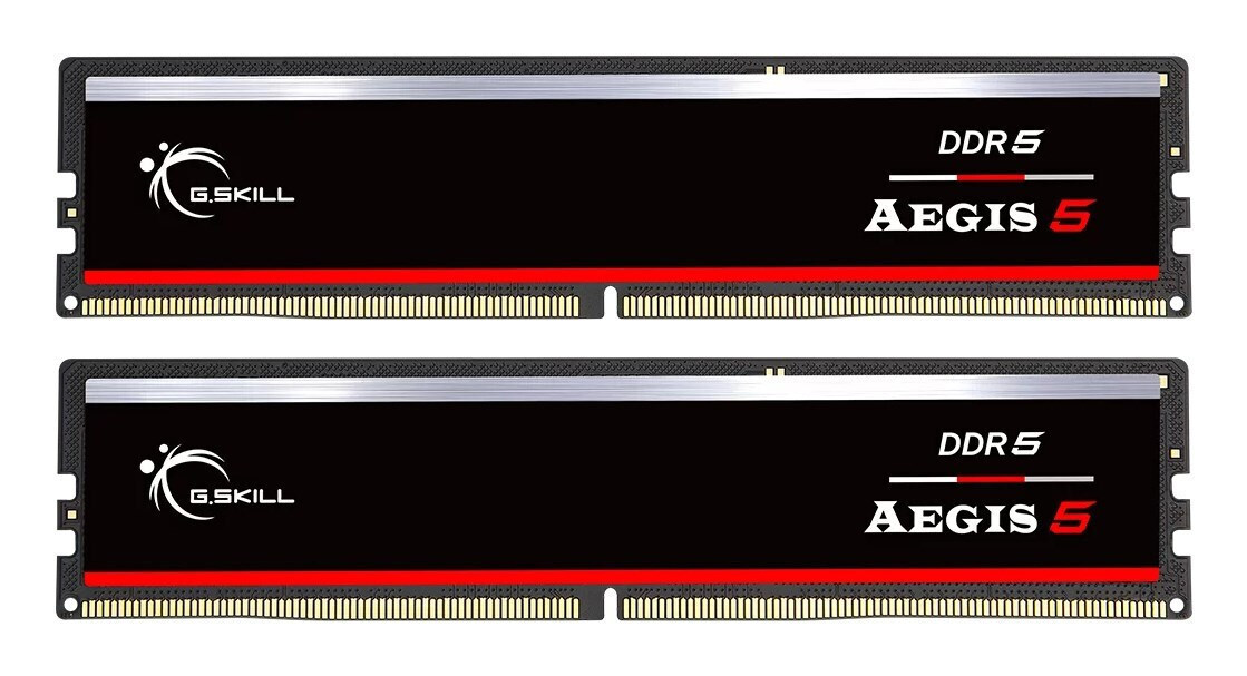 G.Skill Aegis 5 DDR5 64GB RAM με 2x32GB Modules και Ταχύτητα 6000 για Desktop F5-6000J3636F32GX2-IS