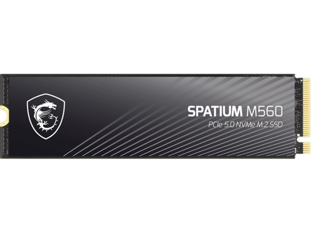 MSI Spatium M560 SSD 1TB M.2 NVMe PCI Express 5.0 S78-440L0F0-P83 - Image 2