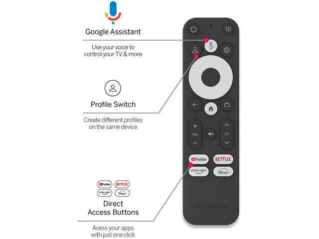 Thomson Smart TV Stick 4K UHD με Wi-Fi / HDMI και Google Assistant - Image 5