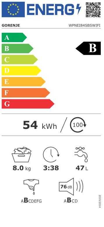 Gorenje 8kg WPNEI84SBSWIFI - Image 7