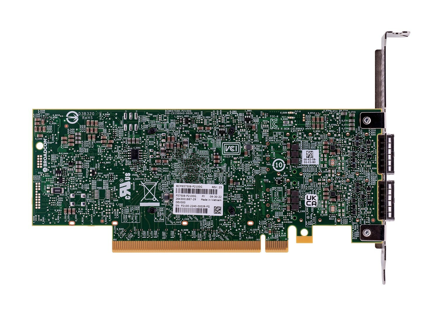Broadcom Κάρτα Δικτύου Οπτικής Ίνας PCI-e - Image 3