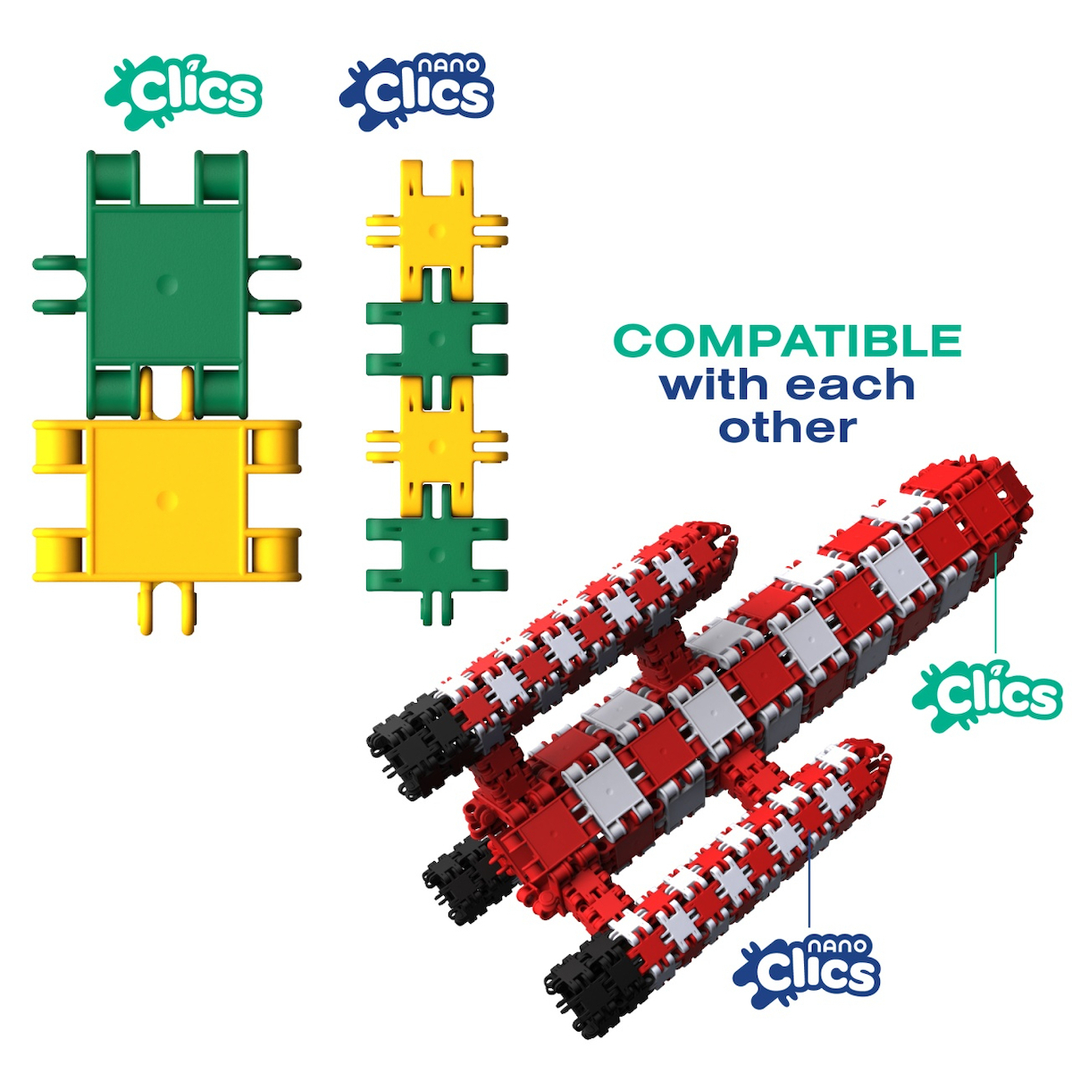 Clics Toys Εκπαιδευτικά Fantastic Constructions για 8+ Ετών 250τμχ - Image 5