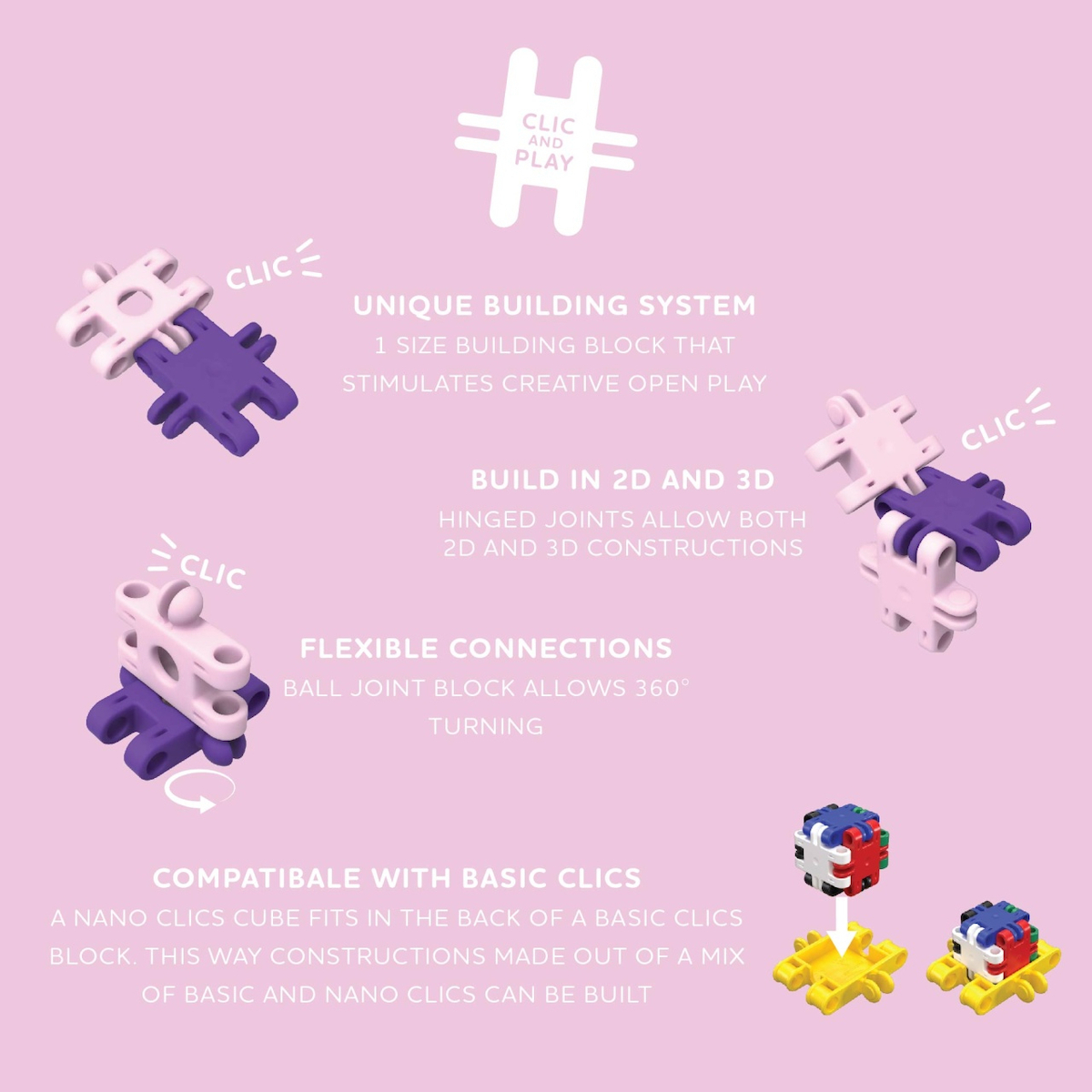 Clics Toys Εκπαιδευτικά Fantastic Constructions για 8+ Ετών 250τμχ - Image 6