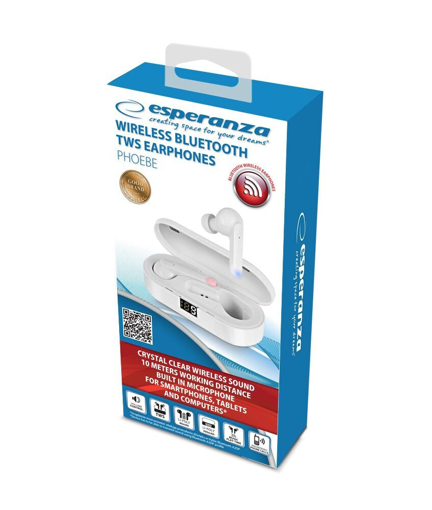 Esperanza EH230W In-ear Λευκά - Image 6