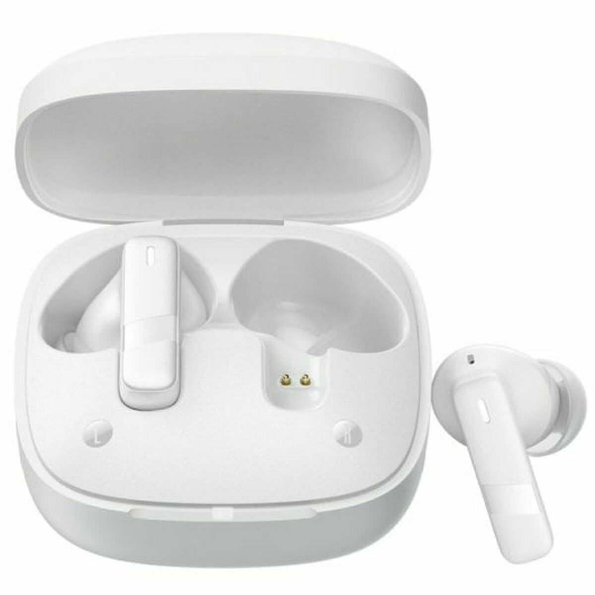 Baseus Bowie E20 In-ear Bluetooth Handsfree Ακουστικά με Αντοχή στον Ιδρώτα και Θήκη Φόρτισης Λευκά - Image 5