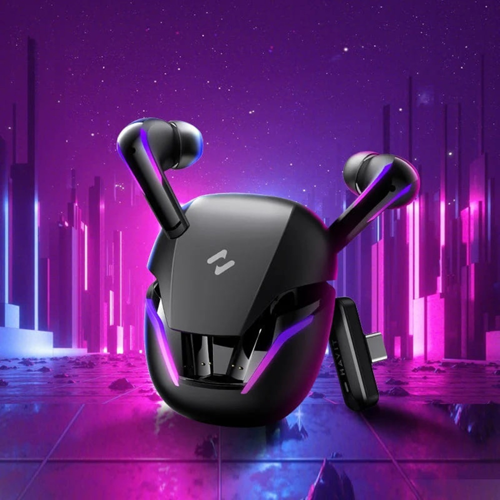 Havit TW970 In-ear Bluetooth Handsfree Ακουστικά με Αντοχή στον Ιδρώτα και Θήκη Φόρτισης Μαύρα - Image 3