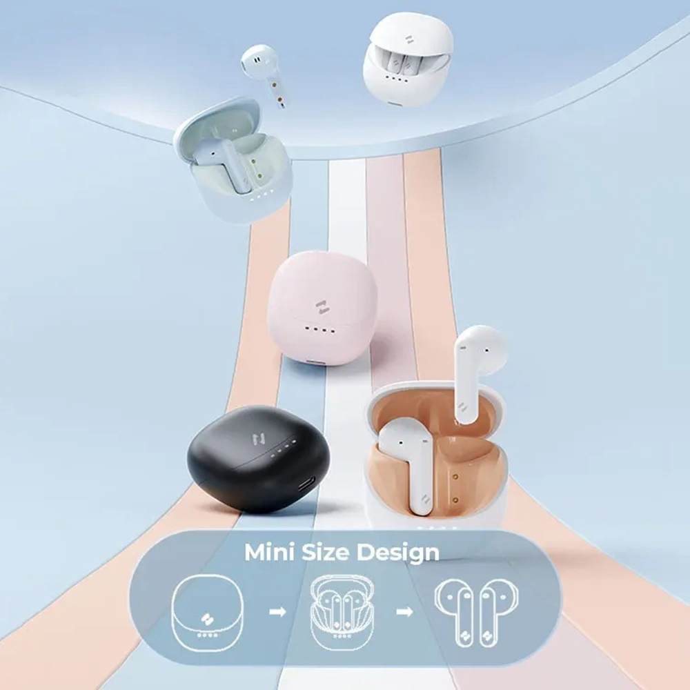 Havit TW931 Earbud Bluetooth Handsfree Ακουστικά με Θήκη Φόρτισης Λευκά - Image 4