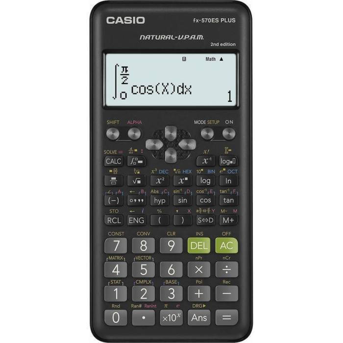 Casio FX-82ES Plus 2nd Edition Αριθμομηχανή Επιστημονική σε Μαύρο Χρώμα FX-82ES Plus - Image 5