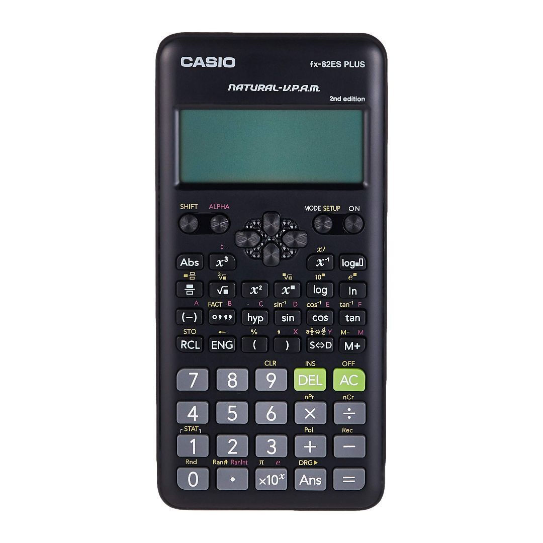 Casio FX-82ES Plus 2nd Edition Αριθμομηχανή Επιστημονική σε Μαύρο Χρώμα FX-82ES Plus - Image 2