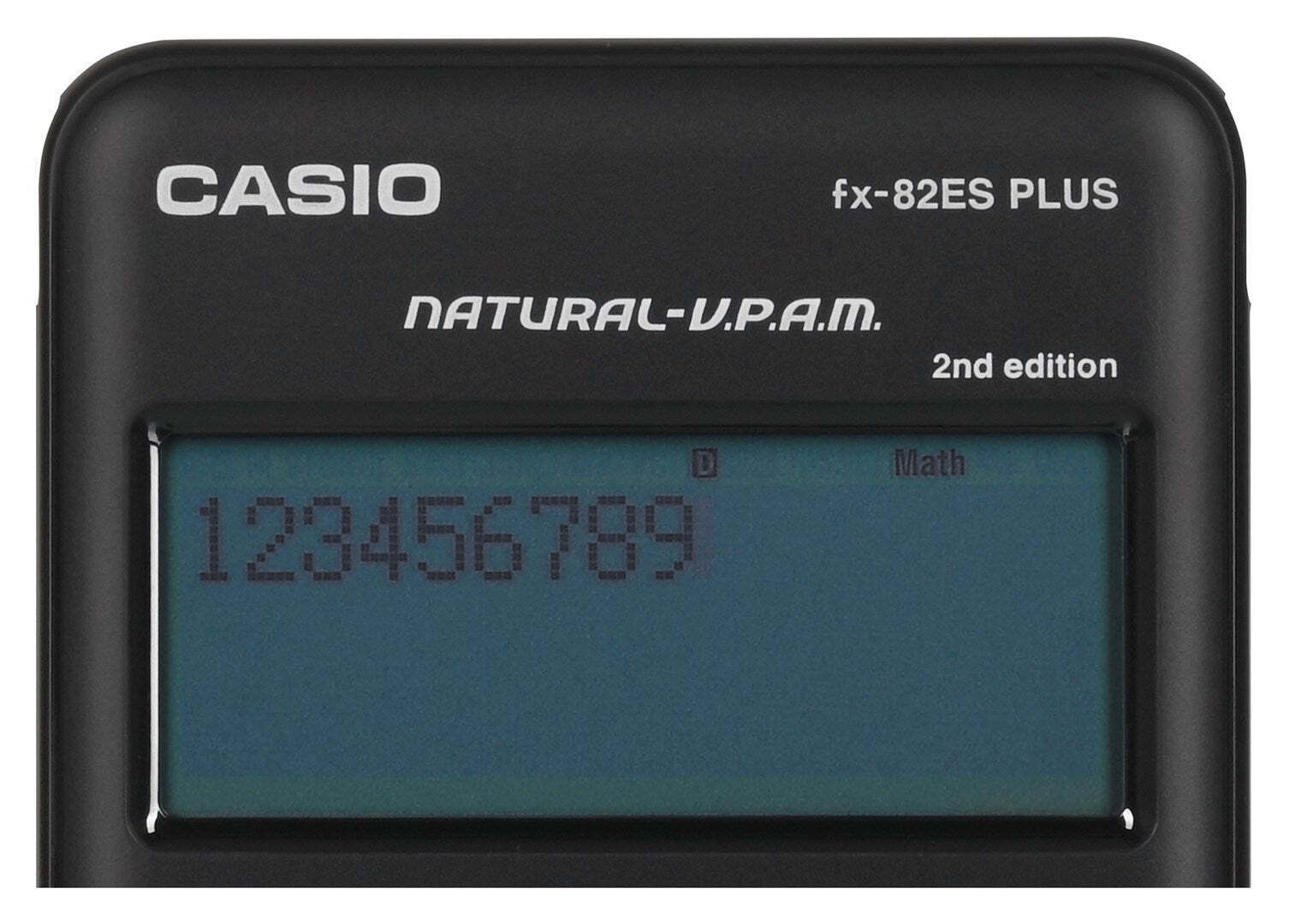 Casio FX-82ES Plus 2nd Edition Αριθμομηχανή Επιστημονική σε Μαύρο Χρώμα FX-82ES Plus - Image 8