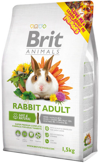 Brit Τροφή για Κουνέλι Rabbit Adult 1.5kg - Image 3