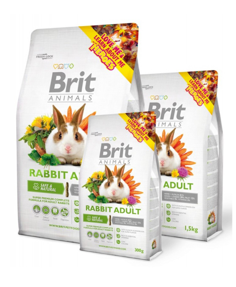 Brit Τροφή για Κουνέλι Rabbit Adult 1.5kg - Image 2