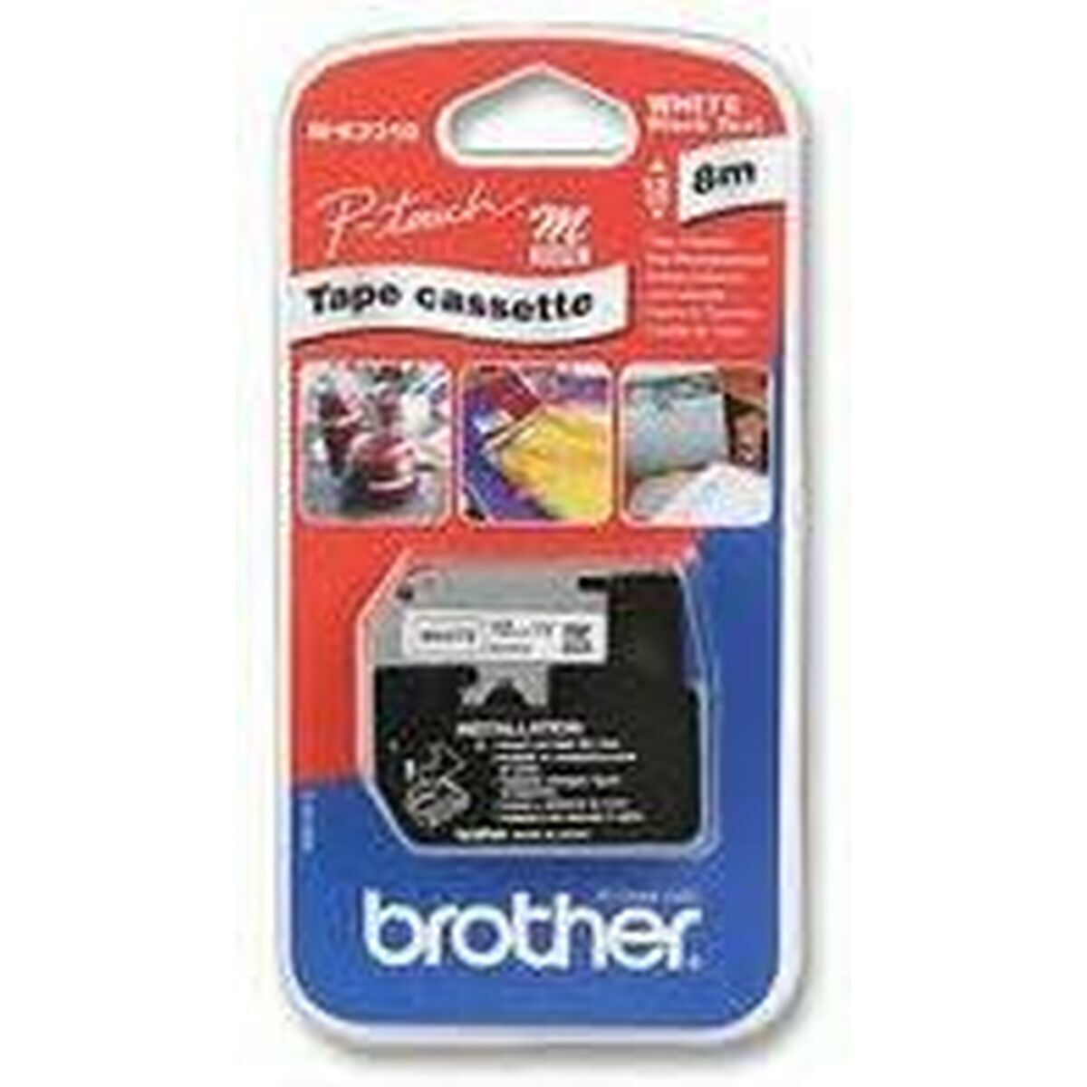 Brother P-Touch Ταινία Ετικετογράφου σε Μαύρο Χρώμα M-K231BZ - Image 3