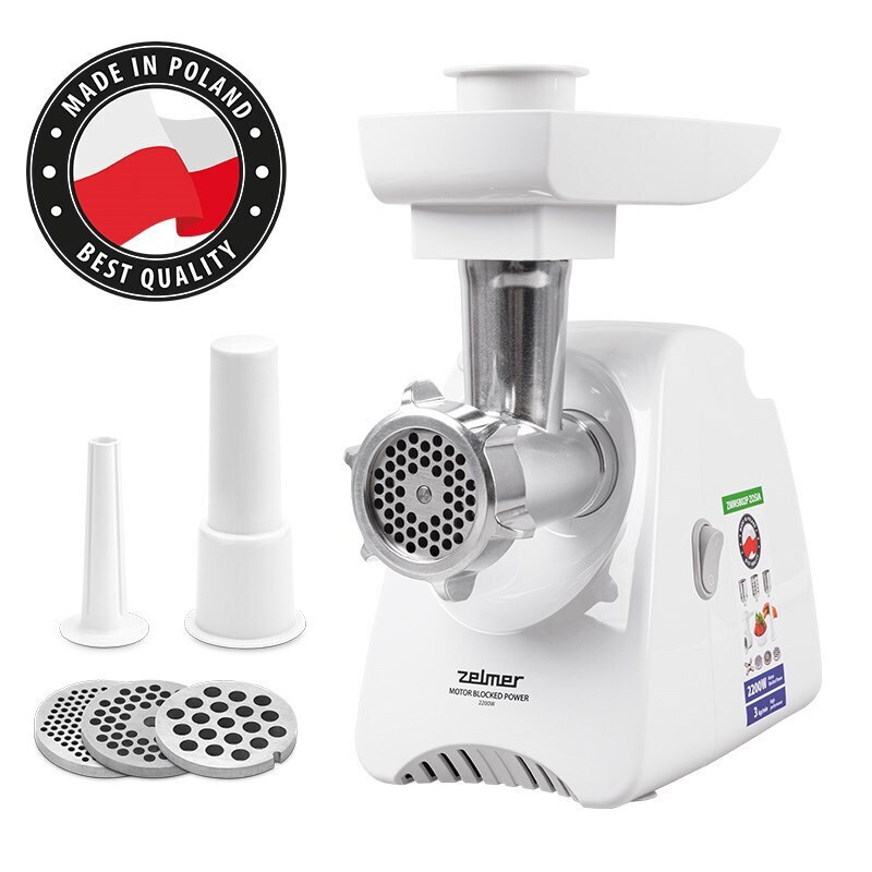 Smapp Smapp Μηχανή Άλεσης Κιμά 2200W Λευκή - Image 12