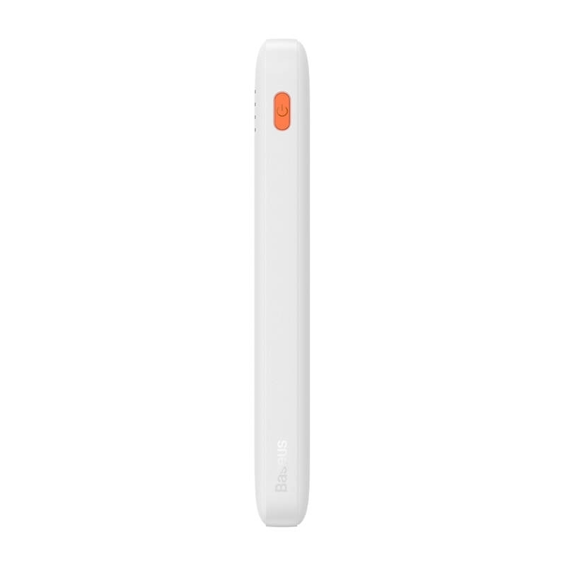 Baseus Airpow Power Bank 10000mAh 20W με Θύρα USB-A και Θύρα USB-C Power Delivery Λευκό - Image 8