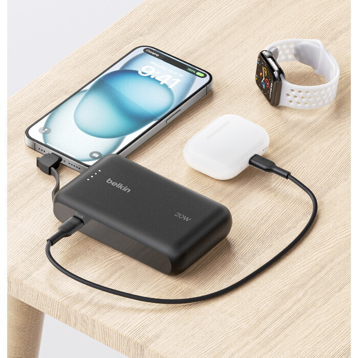 Belkin BoostCharge 10000mAh 20W Μαύρο - Image 7