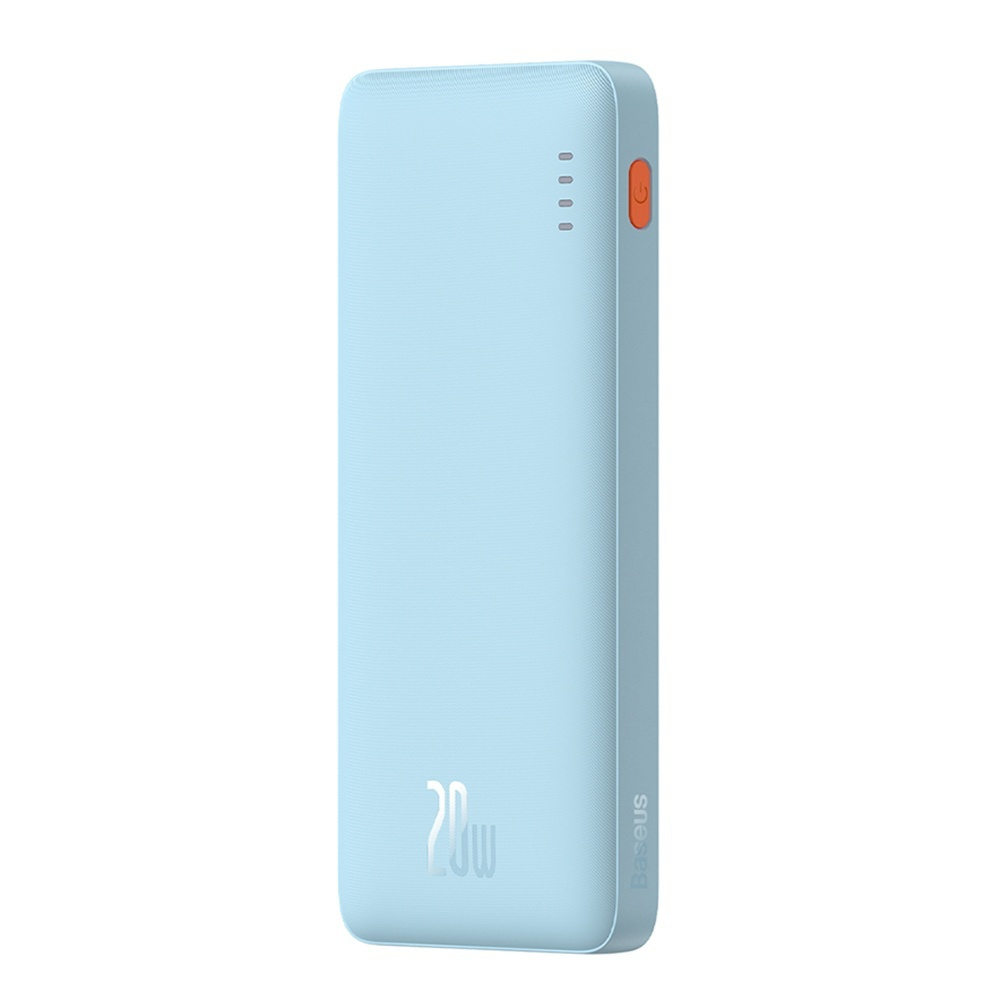 Baseus Airpow Power Bank 10000mAh 20W με Θύρα USB-A και Θύρα USB-C Power Delivery Μπλε - Image 5