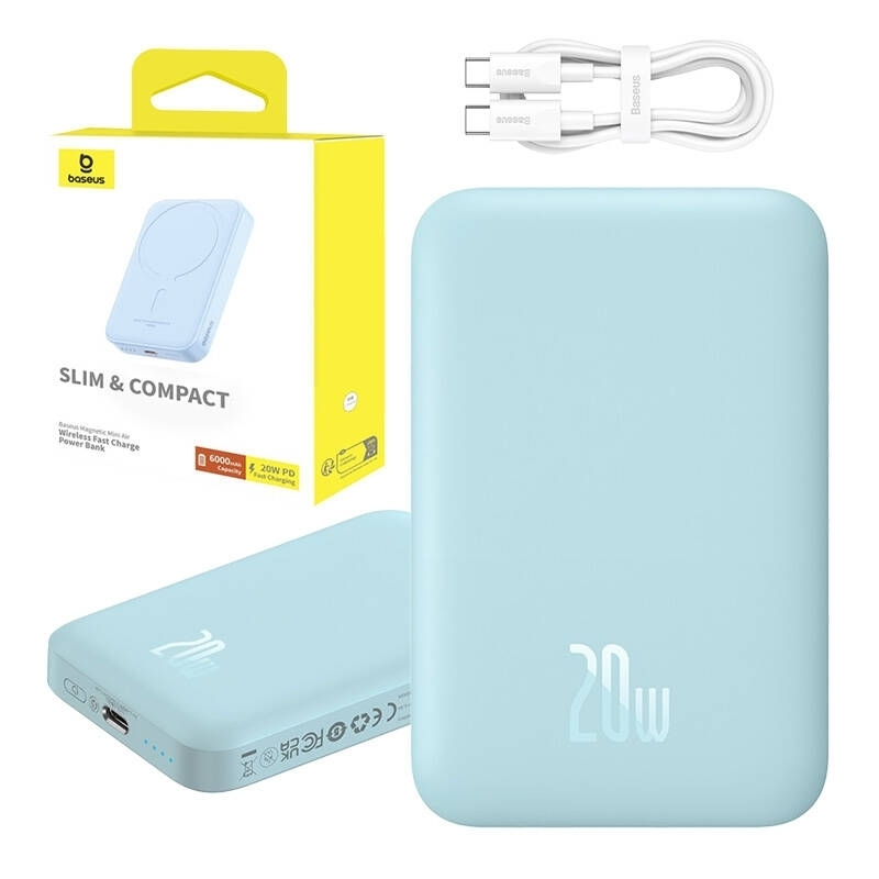 Baseus 6000mAh 20W Μπλε - Image 12