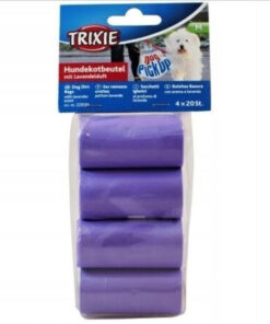 Alternative view of Trixie Σακούλες Περιττωμάτων Σκύλου Λιλά 4 Ρολά των 20τμχ