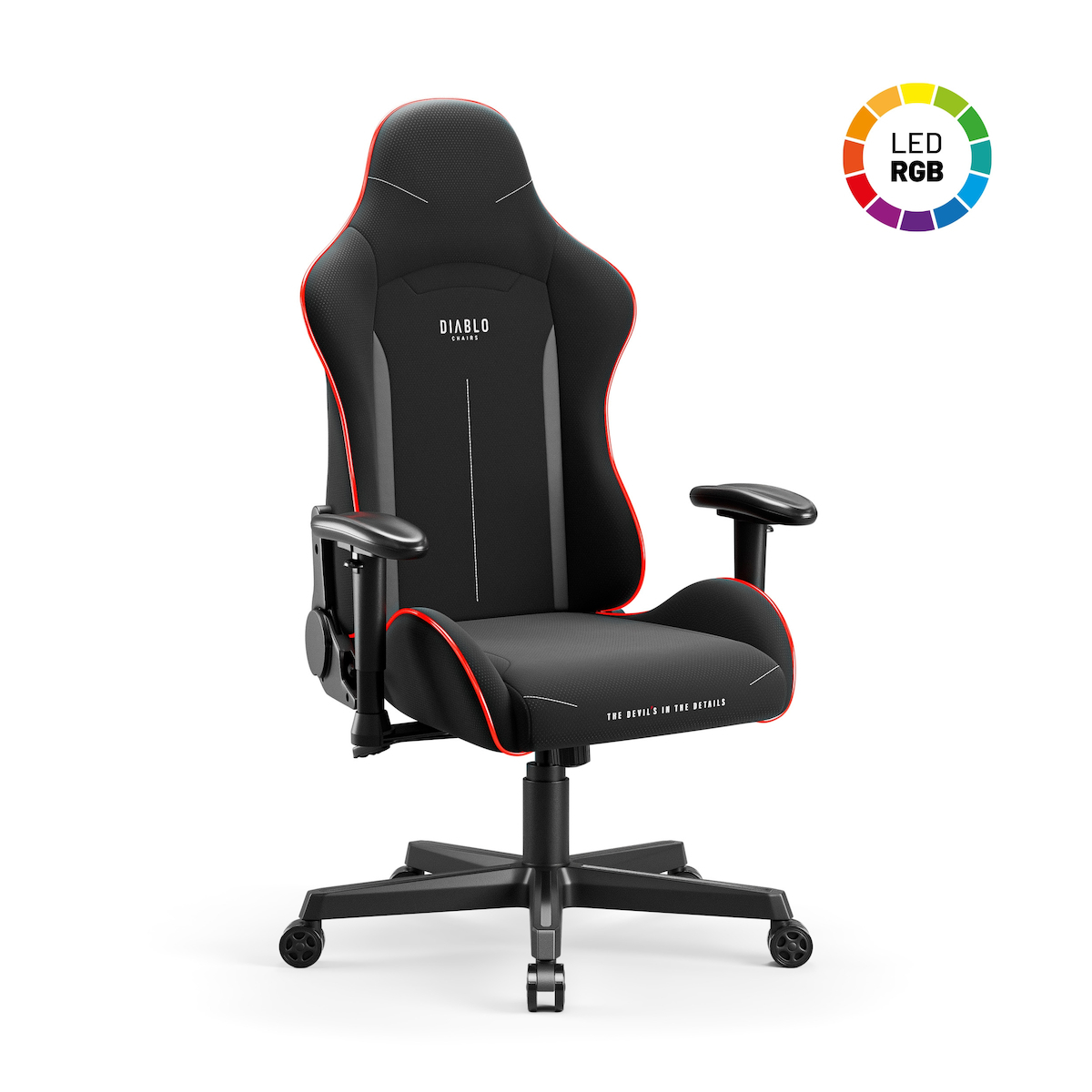 Diablo X-Starter Normal Δερματίνης με Ρυθμιζόμενα Μπράτσα Navy Black - Image 2