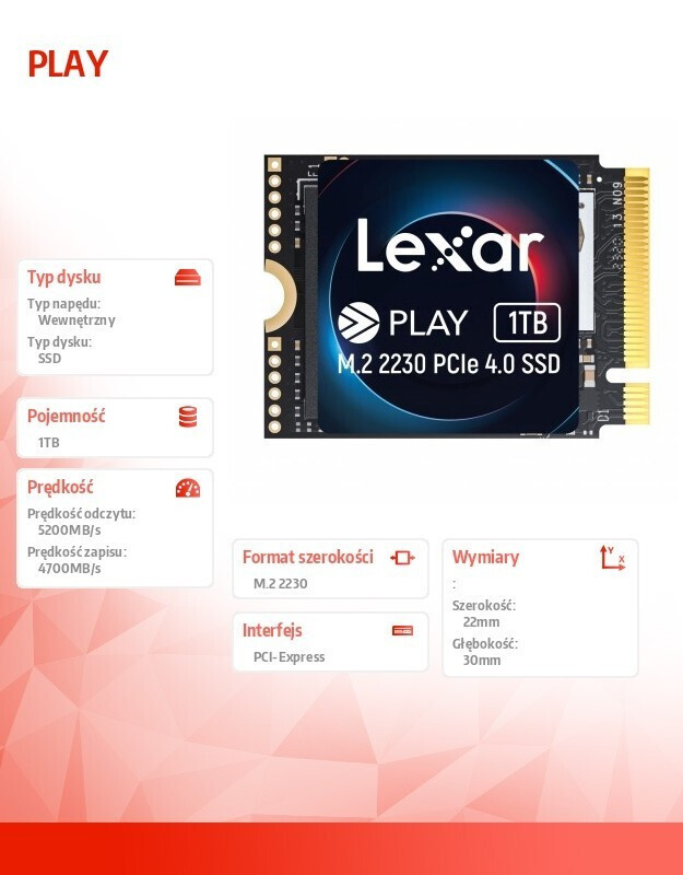 Lexar Play 1TB M.2 LNMPLAY001T-RNNNG - Image 7