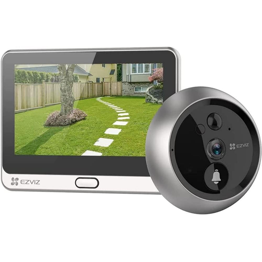 Ezviz CS-DP2C Σετ Θυροτηλεόρασης Wi-Fi Ασημί - Image 12