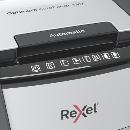 Rexel Καταστροφέας Εγγράφων AUTO+ 130X P4 Cross Cut 130 Φύλλων με Κάδο 44lt - Image 5